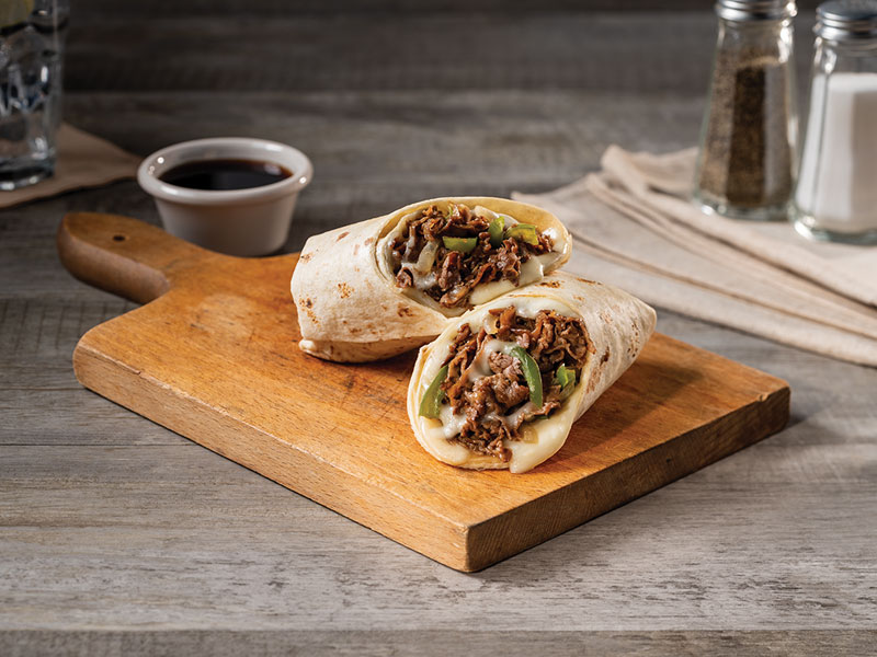 Cheesesteak Wraps